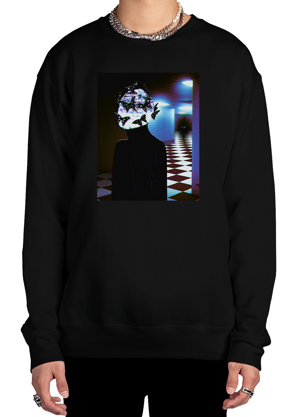 Layers Beneath Sweatshirt