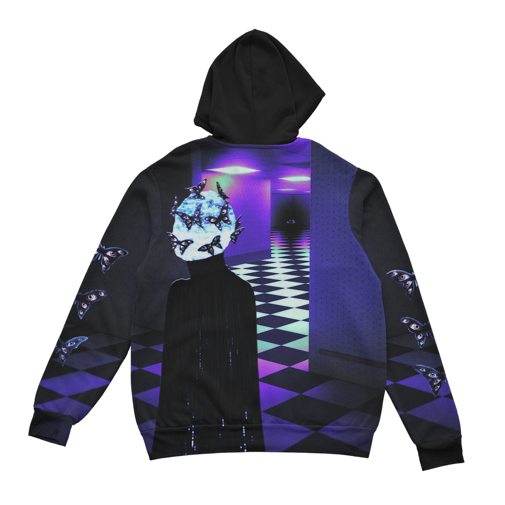 Layers Beneath Zip Up Hoodie