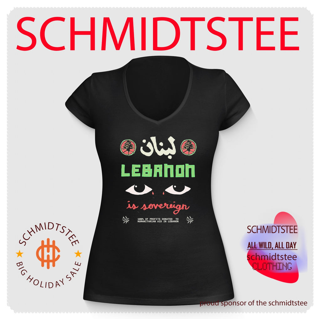 Lebanon in Sovereign 100% of profits donated to humanitarian aid in Lebanon shirt