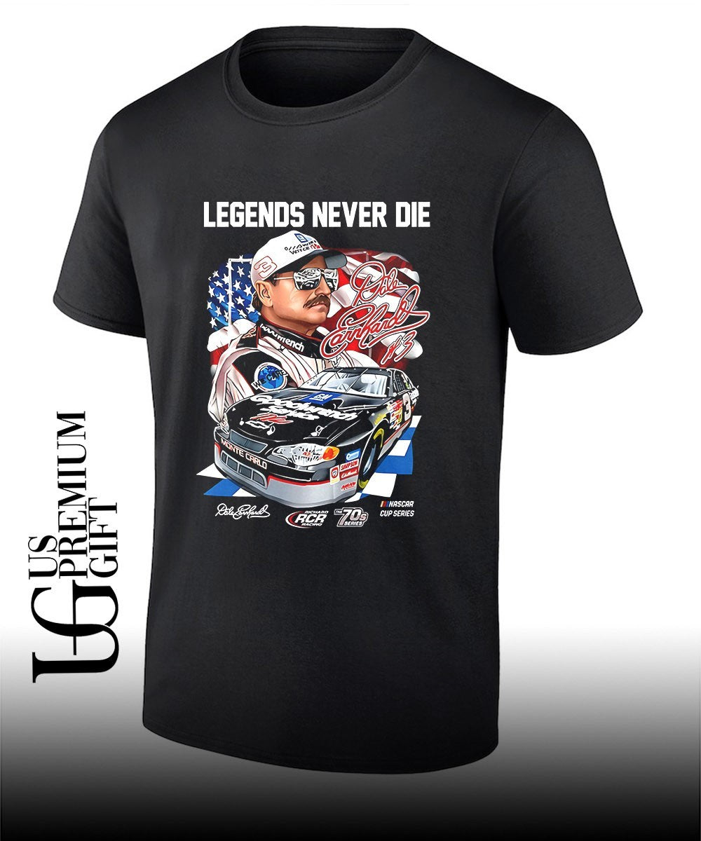 Legends Never Die Dale Earnhardt Richard Childress Racing shirt