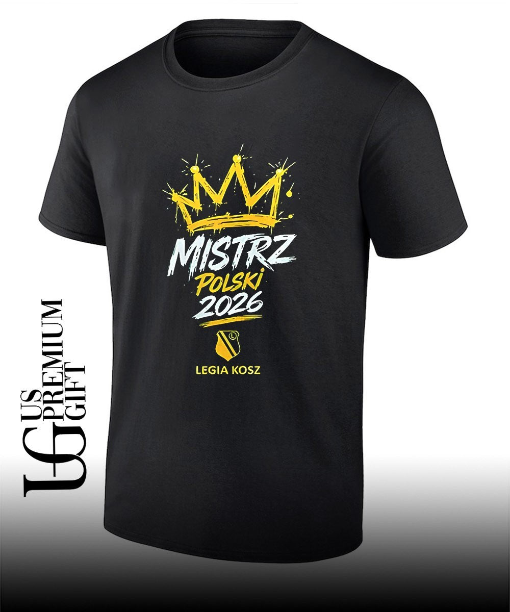 Legia Warsaw Basketball Polish Champions 2026 shirt