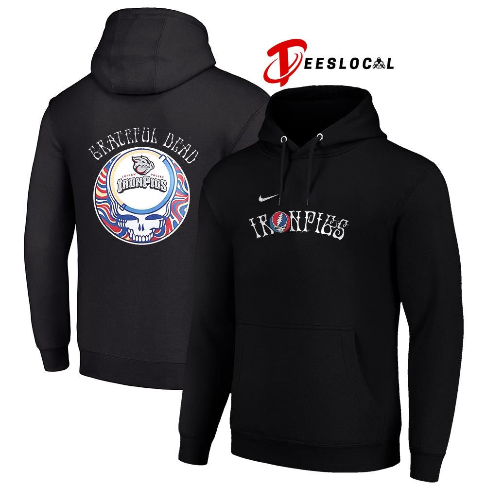 Lehigh Valley Ironpigs x Grateful Dead Triple A logo shirt