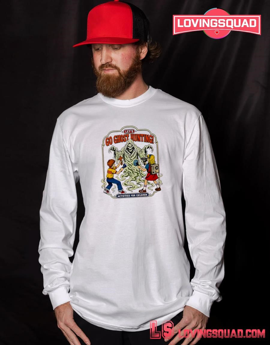 Let’s Go Ghost Hunting Activities For Children T-Shirt