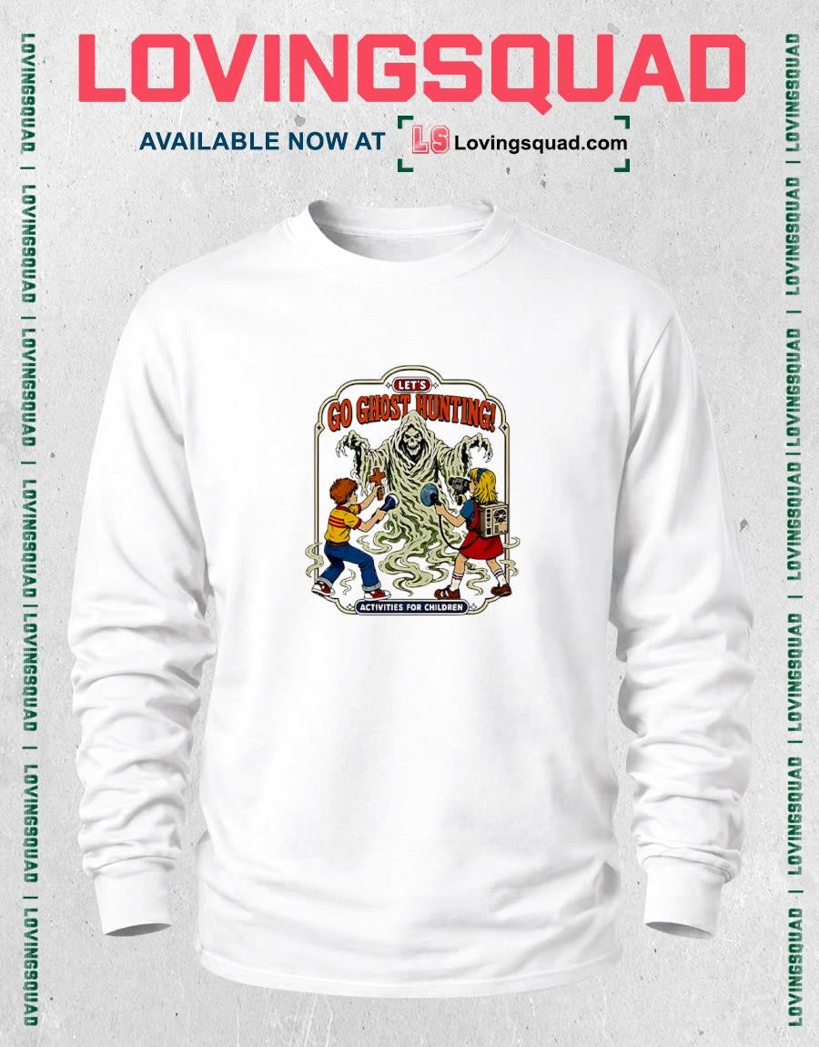 Let’s Go Ghost Hunting Activities For Children T-Shirt