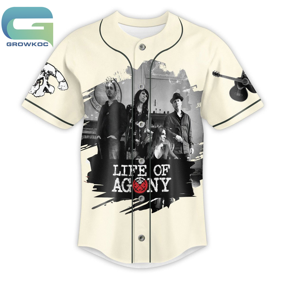 Life Of Agony A Place Where There’s No More Fan Baseball Jersey