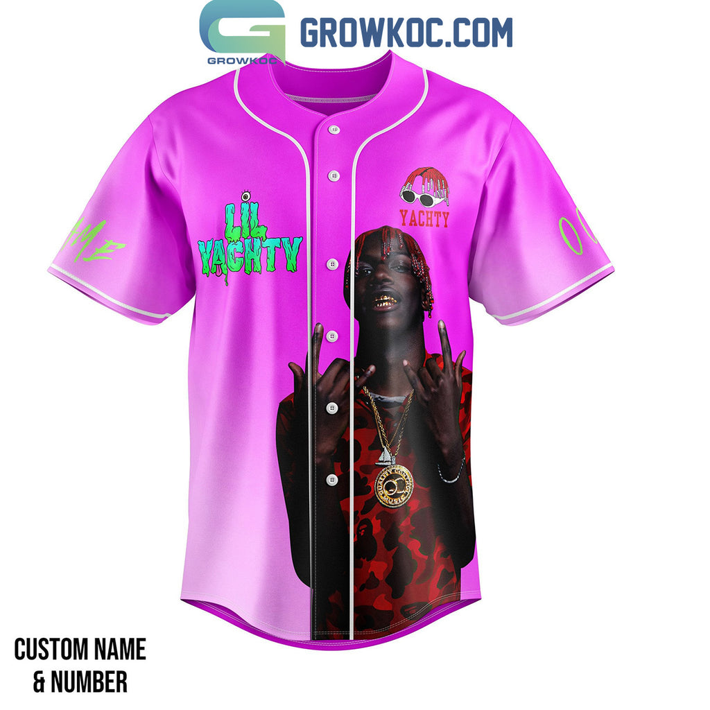 Lil Yachty The Field Trip Tour Concrete Boy Boat 2024 Personalized Baseball Jersey
