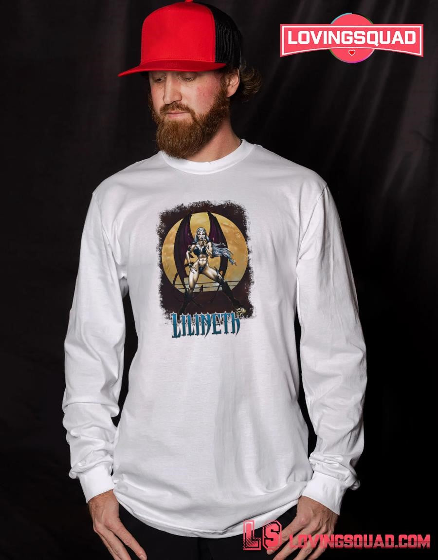 Lilineth Demon Winged Fantasy Character T-shirt