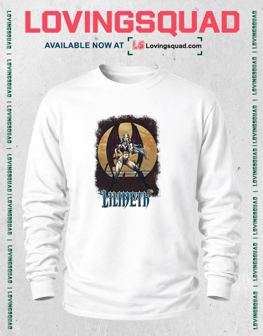 Lilineth Demon Winged Fantasy Character T-shirt