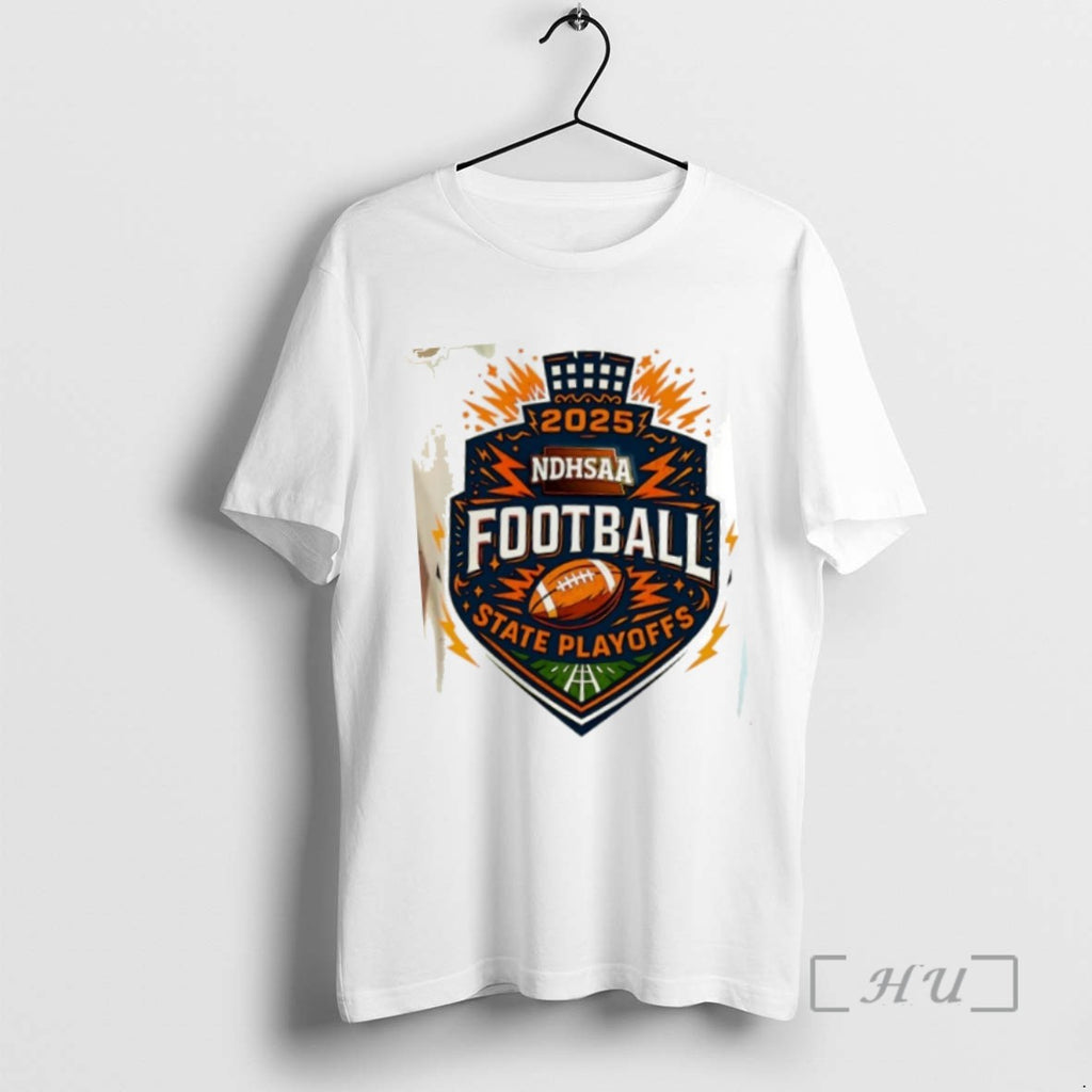 Limited Edition 2025 Ndhsaa Football State Playoffs Logo T-Shirts, Hoodie, Sweatshirt | InkRitualCo.com
