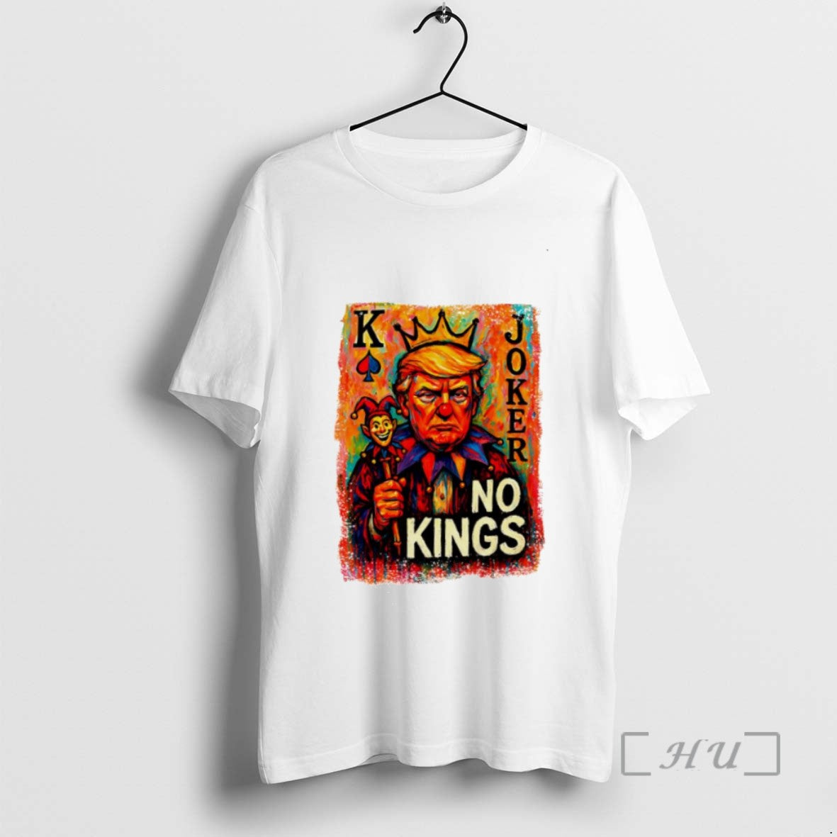 Limited Edition Donald Trump As K Joker No Kings Card T-Shirts, Hoodie, Sweatshirt | InkRitualCo.com