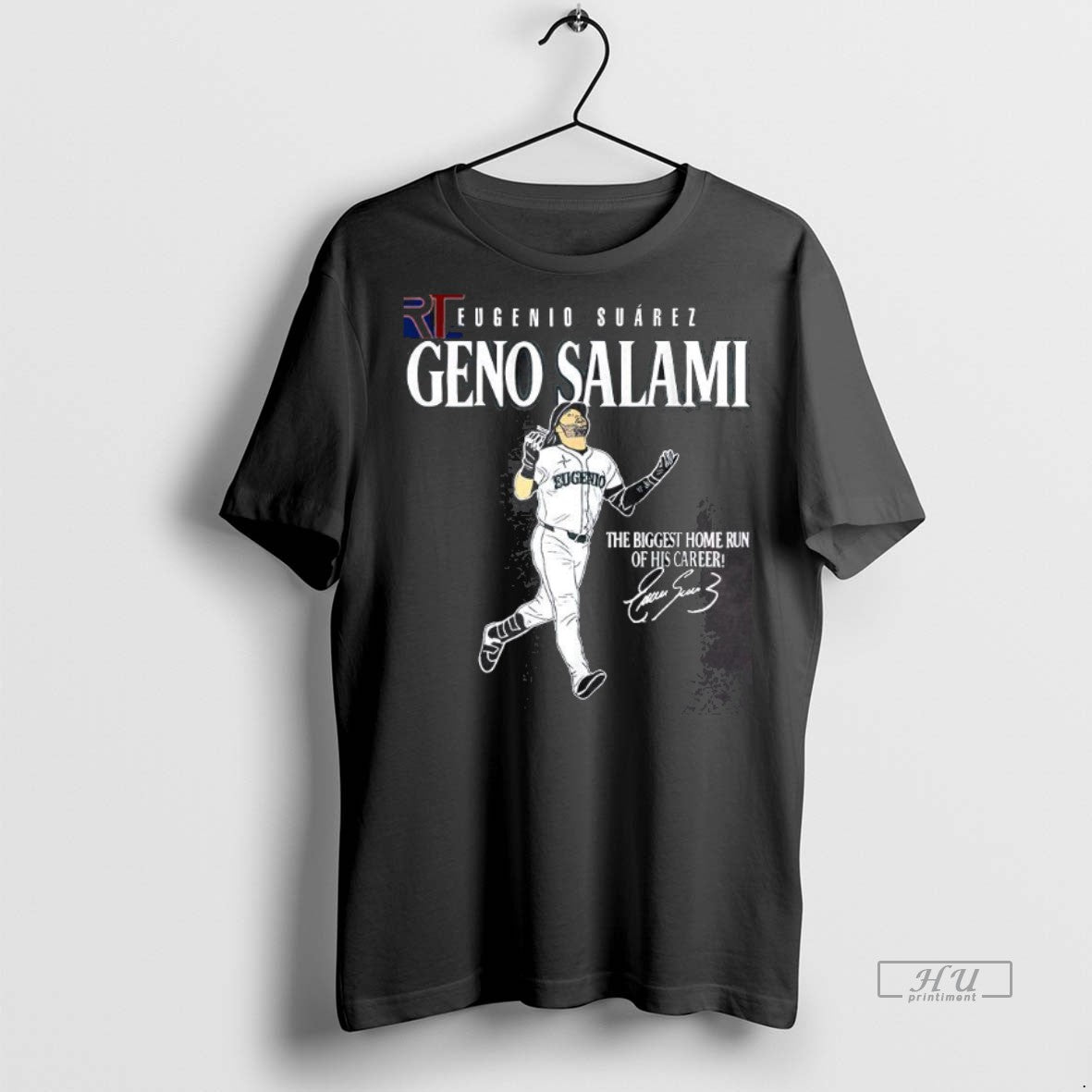 Limited Edition Eugenio Suarez Geno Salami The Biggest Home Run Of His Career T-Shirts, Hoodie, Sweatshirt | InkRitualCo.com