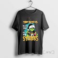 Limited Edition Grinch Santa Hat They Hate Us Because They Aint Us Pittsburgh Steelersa Baseball T-Shirts, Hoodie, Sweatshirt