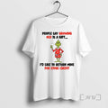 Limited Edition Grinch People Say Growing Old Is A Gift Id Like To Return Mine T-Shirts, Hoodie, Sweatshirt | InkRitualCo.com