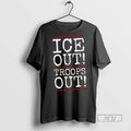 Limited Edition Ice Out Troops Out Abolish Ice Anti Trump Long Sleve Graphic T-Shirts, Hoodie, Sweatshirt | InkRitualCo.com