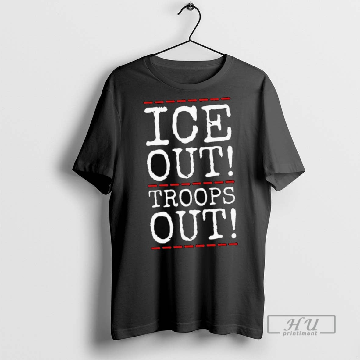 Limited Edition Ice Out Troops Out Abolish Ice Anti Trump Long Sleve Graphic T-Shirts, Hoodie, Sweatshirt | InkRitualCo.com