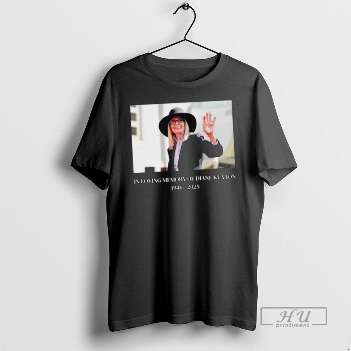 Limited Edition In Loving Memory Of Diane Keaton 1946 2025 Long Sleve Graphic T-Shirts, Hoodie, Sweatshirt | InkRitualCo.com