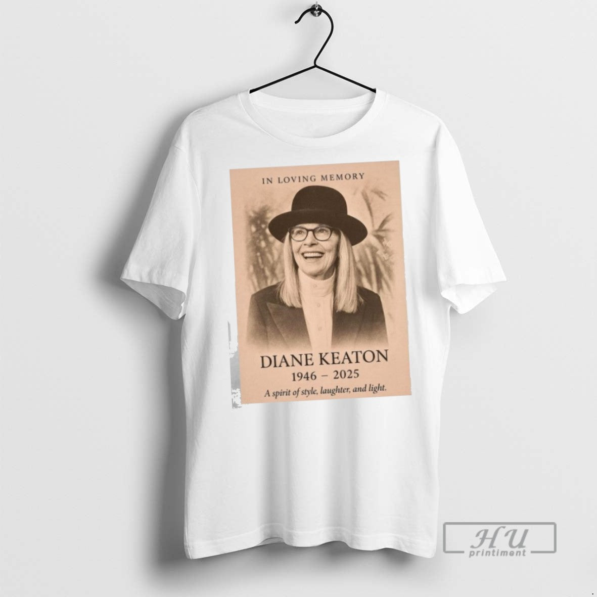 Limited Edition In Loving Memory Of Diane Keaton A Spirit Of Style Laughter And Light T-Shirts, Hoodie, Sweatshirt