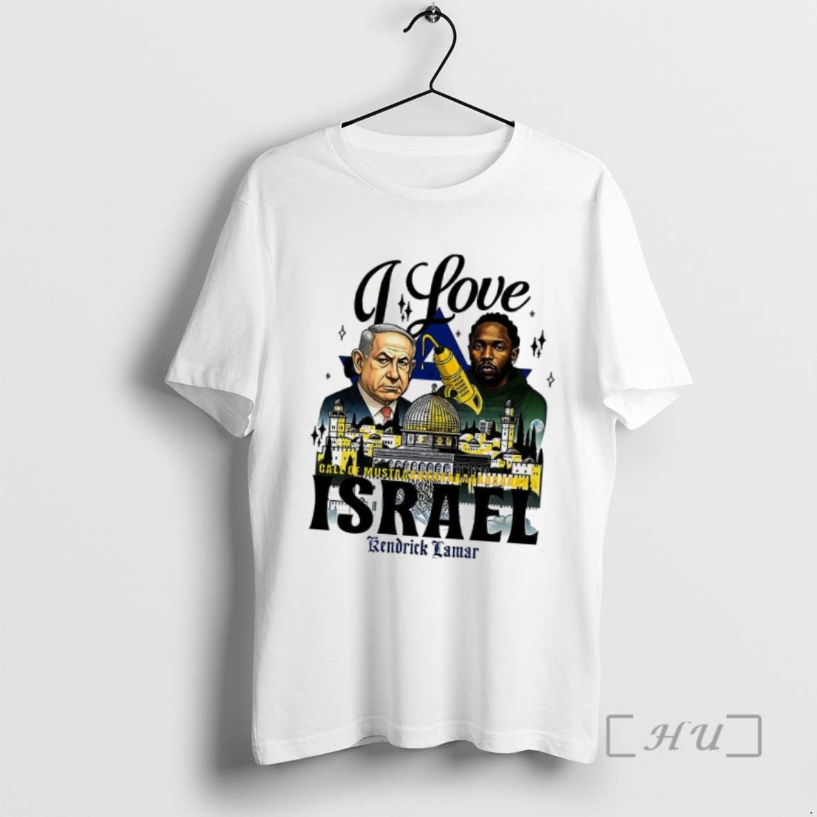 Limited Edition Kendrick Lamar I Love Israel T-Shirts, Hoodie, Sweatshirt | InkRitualCo.com