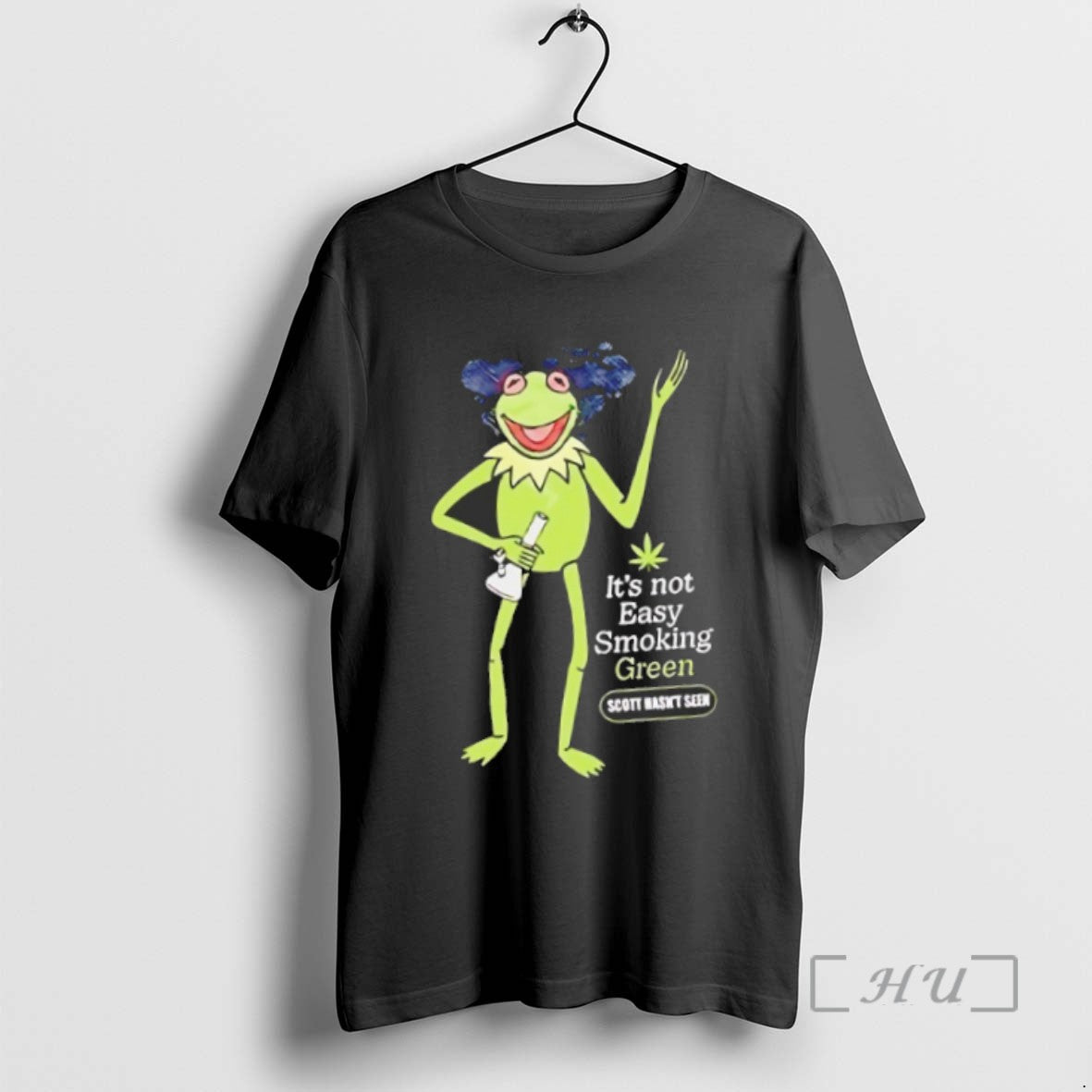 Limited Edition Kermit The Frog Its Not Easy Smoking Green T-Shirts, Hoodie, Sweatshirt | InkRitualCo.com