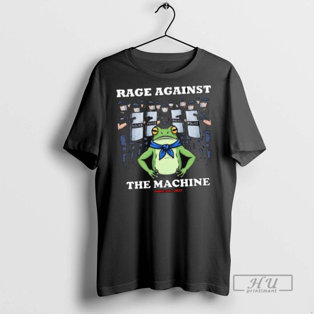 Limited Edition Rage Against The Machine Frog Portland 2025 Protest Portland Frog Protest Long Sleve T-Shirts, Hoodie,...