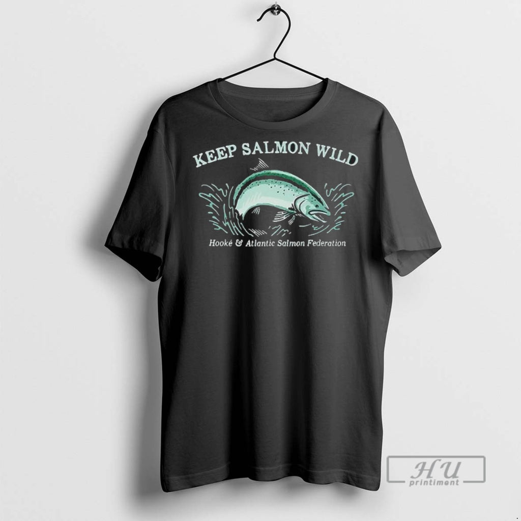 Limited Edition Seattle Mariners Keep Salmon Wild Hooke And Atlantic Salmon Federation Graphic T-Shirts, Hoodie, Sweatshirt