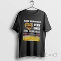 Limited Edition Some Grandmas Play Bingo Real Grandmas Watch Washington Commanders Football Diamond Heart T-Shirts,...