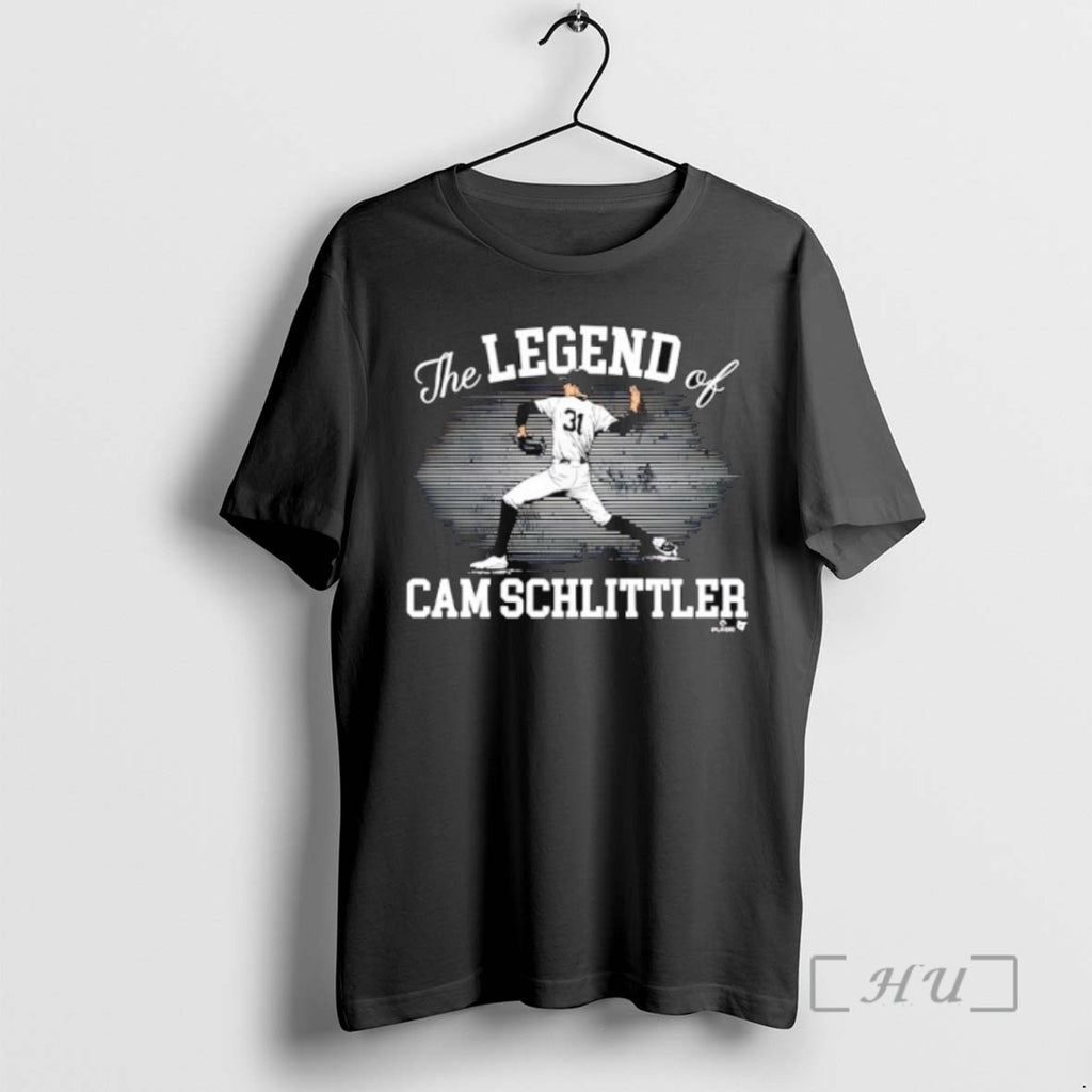 Limited Edition The Legend Of Cam Schlittler Baseball Mlb T-Shirts, Hoodie, Sweatshirt | InkRitualCo.com