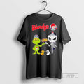 Limited Edition Wendys X Grinch And Jack Skellington Fist Bump Uniwilling Friends Graphic T-Shirts, Hoodie, Sweatshirt