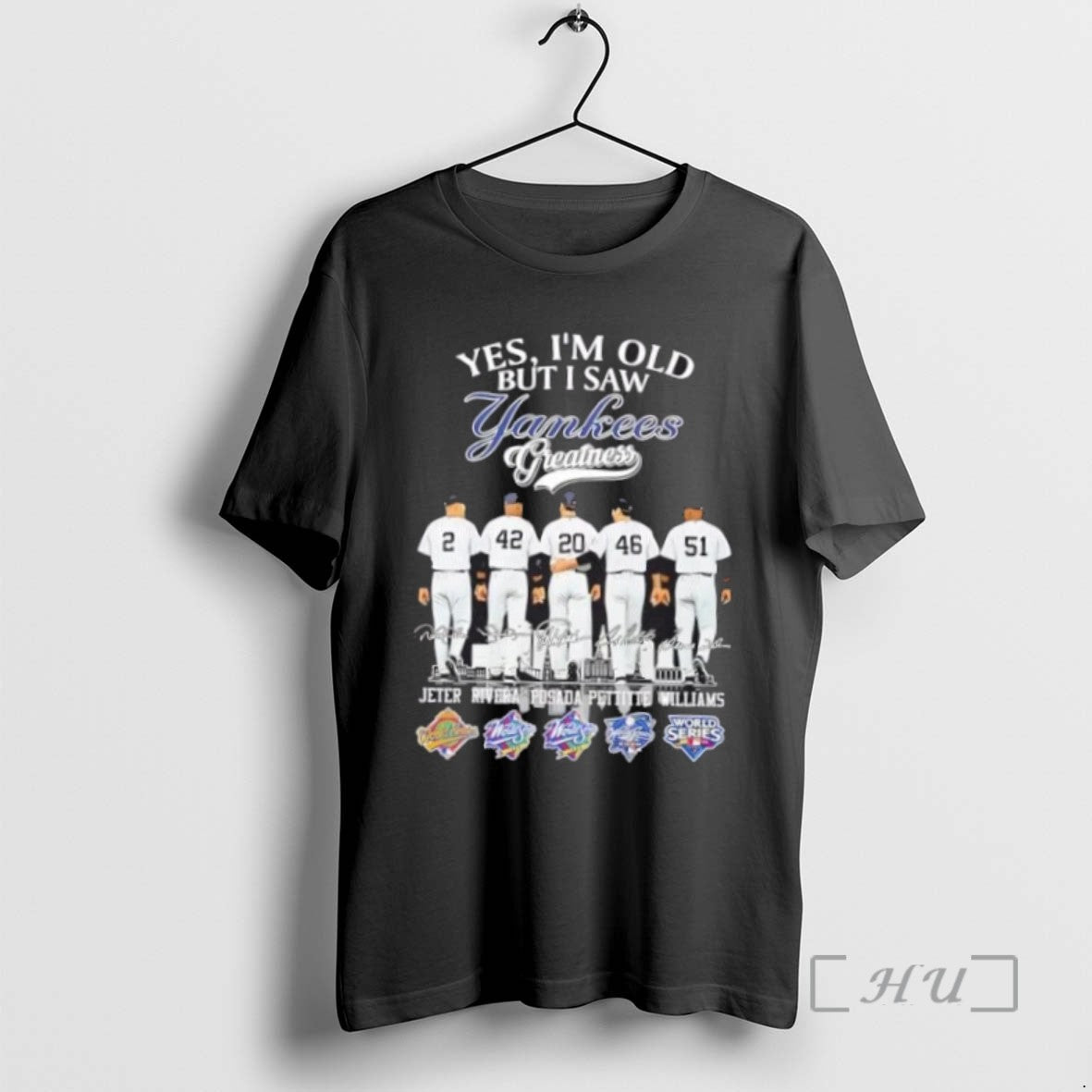Limited Edition Yes Im Old But I Saw Greatness New York Yankees Jeter Rivera Posada T-Shirts, Hoodie, Sweatshirt