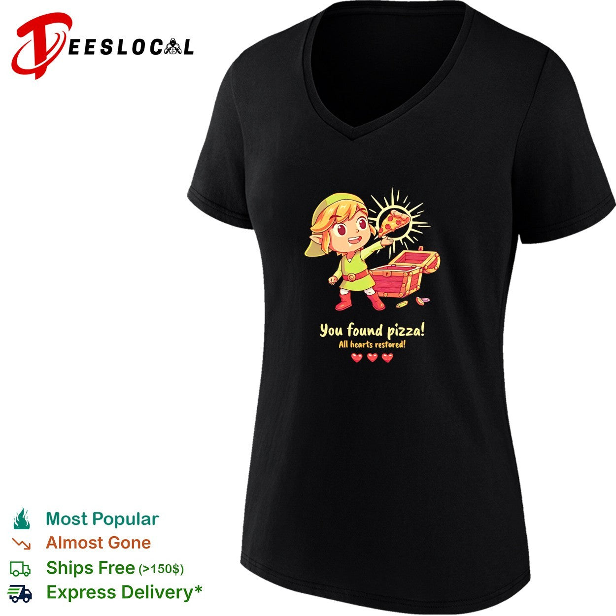 Link you found pizza all hearts restored shirt