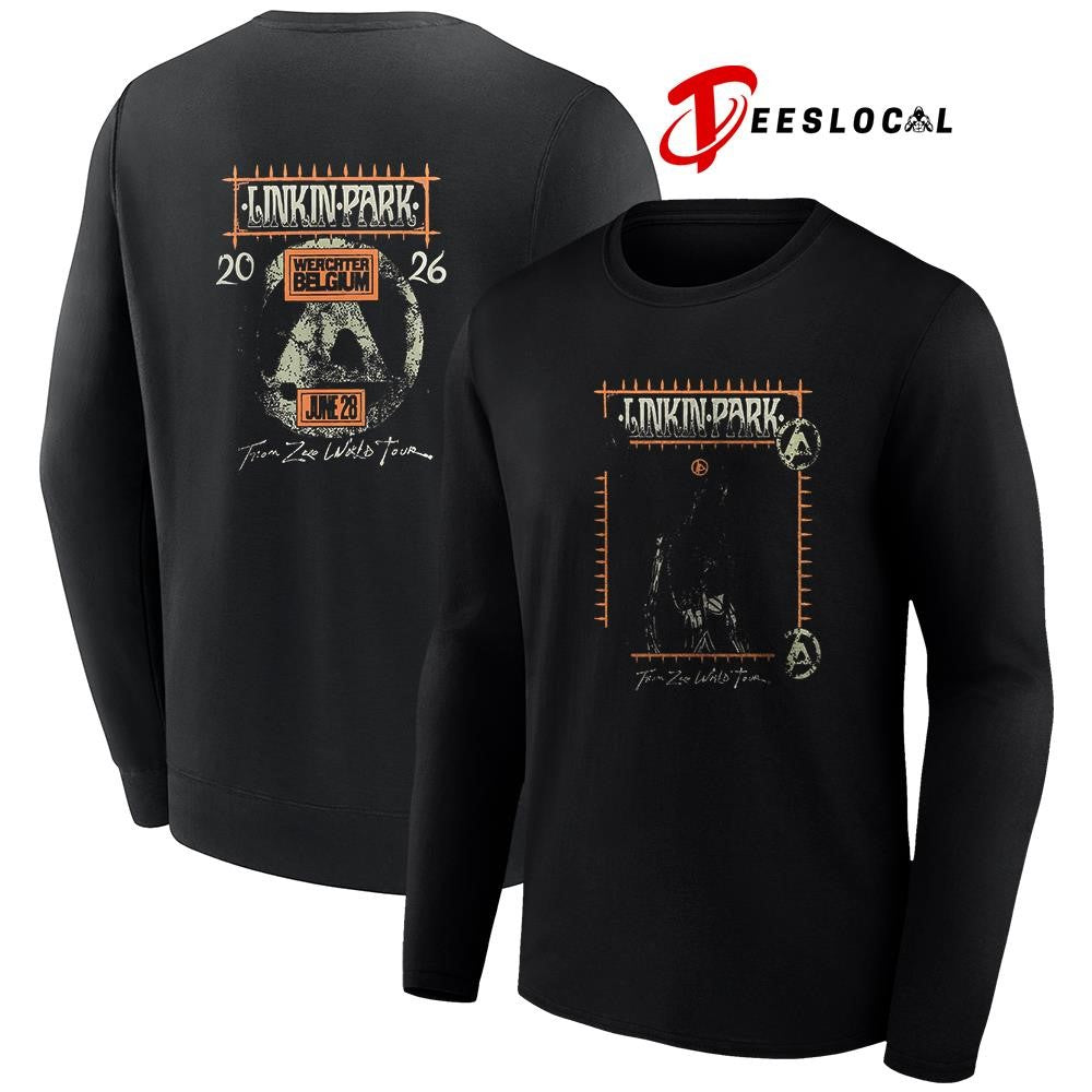 Linkin Park Werchter Belgium From Zero City Werchter Parklife graphic shirt