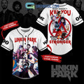 Linkin Park What Does Not Kill You Make You Stronger Custom Name Number Baseball Jersey