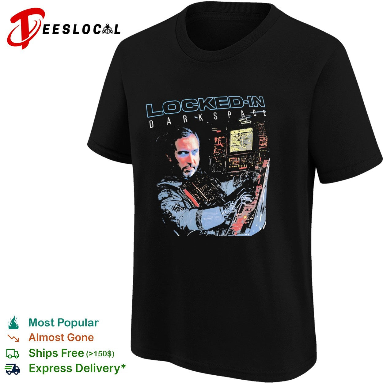 Locked In Dark Space character shirt