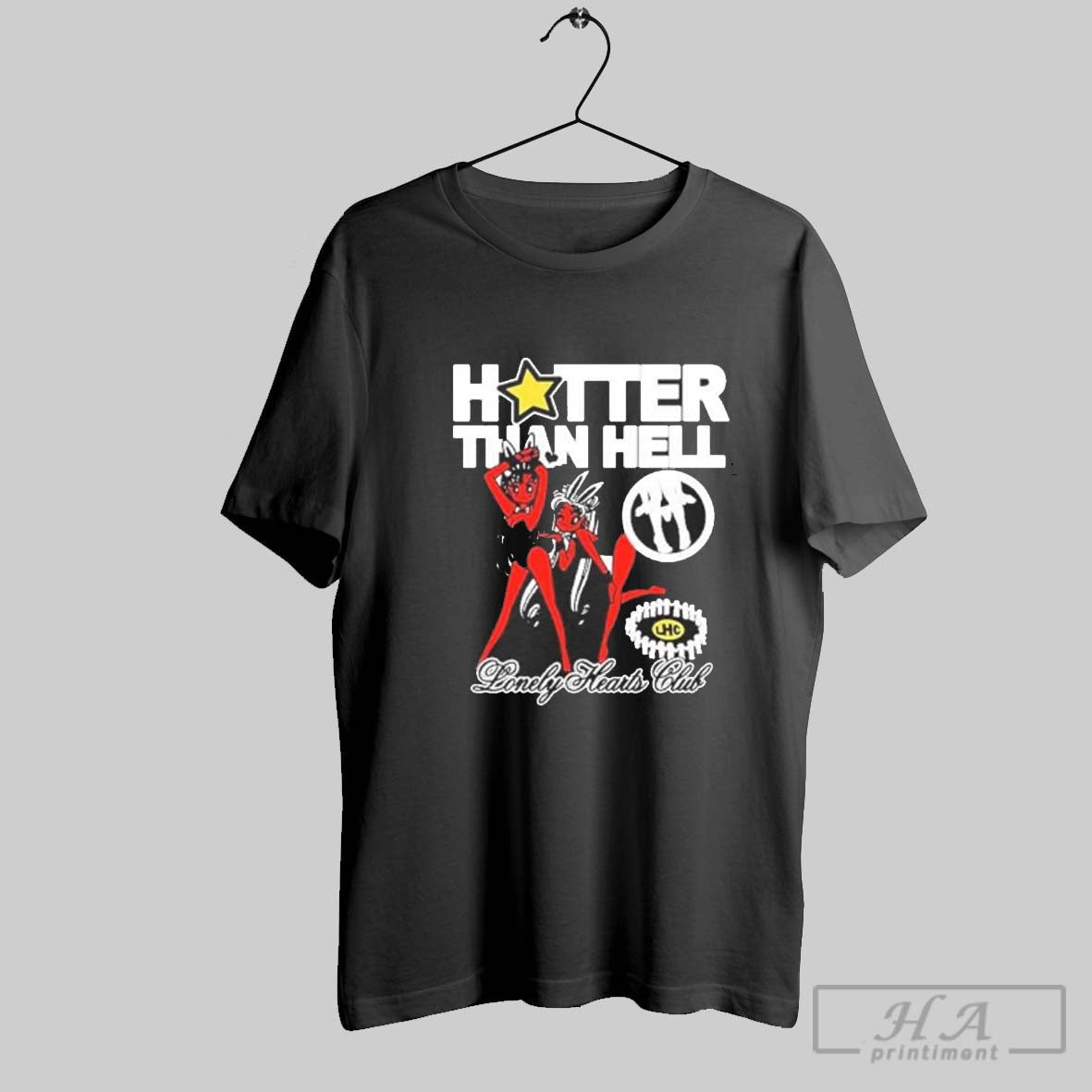 Lonely Hearts Club Hotter Than Hell Sinners T-Shirts, Hoodie, Sweatshirt | InkRitualCo.com