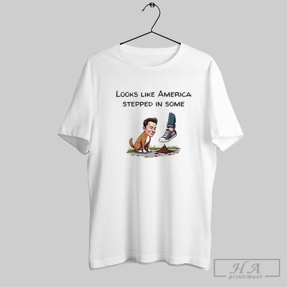 Look Like America Stepped In Some Doge Shit T-Shirts, Hoodie, Sweatshirt | InkRitualCo.com