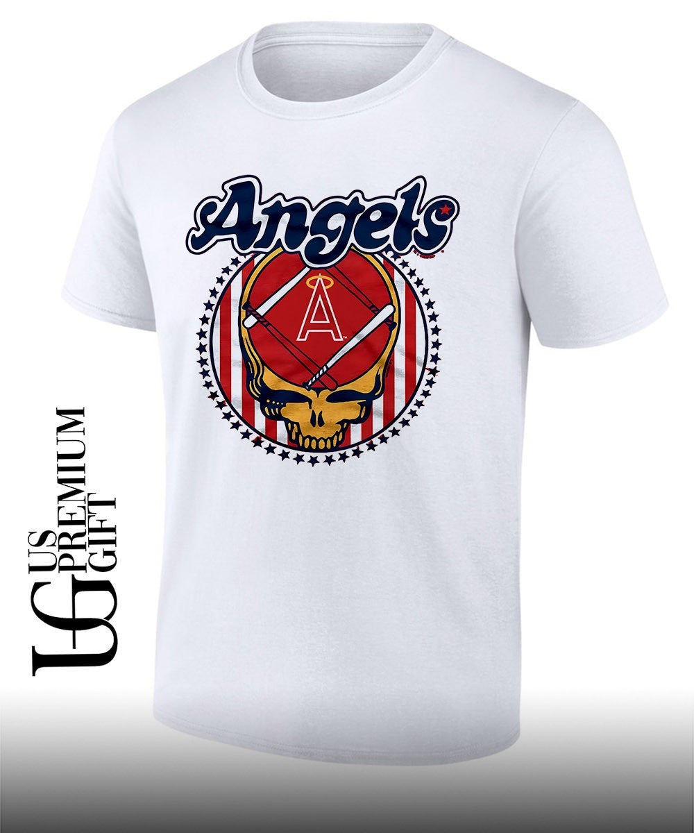 Los Angeles Angels Grateful Dead Stealie Logo Major League Baseball shirt