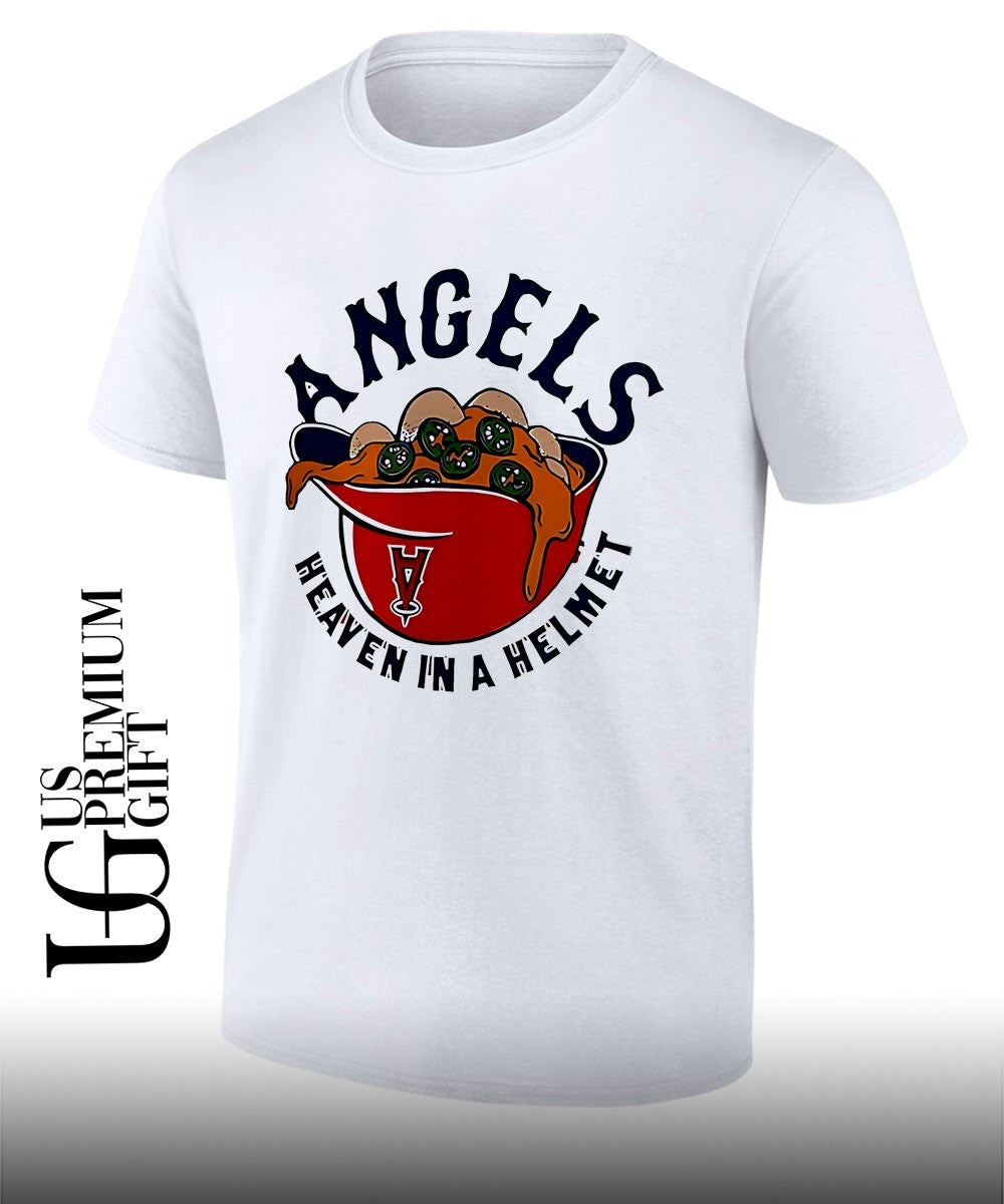 Los Angeles Angels Heaven in a helmet shirt