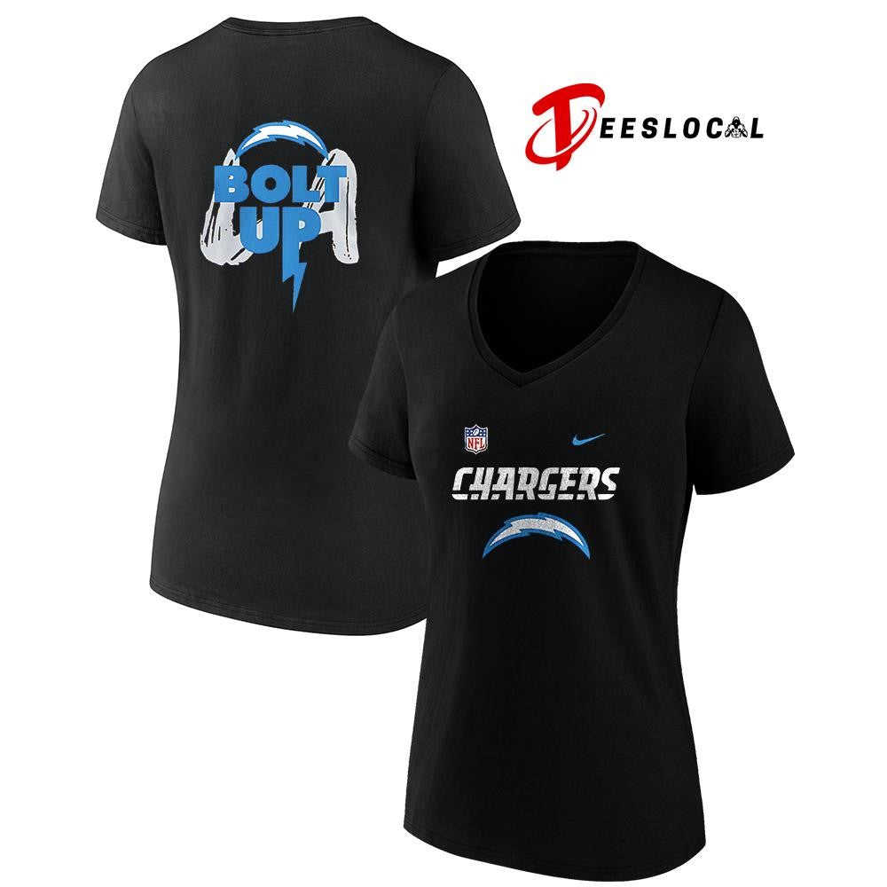 Los Angeles Chargers power bolt up shirt