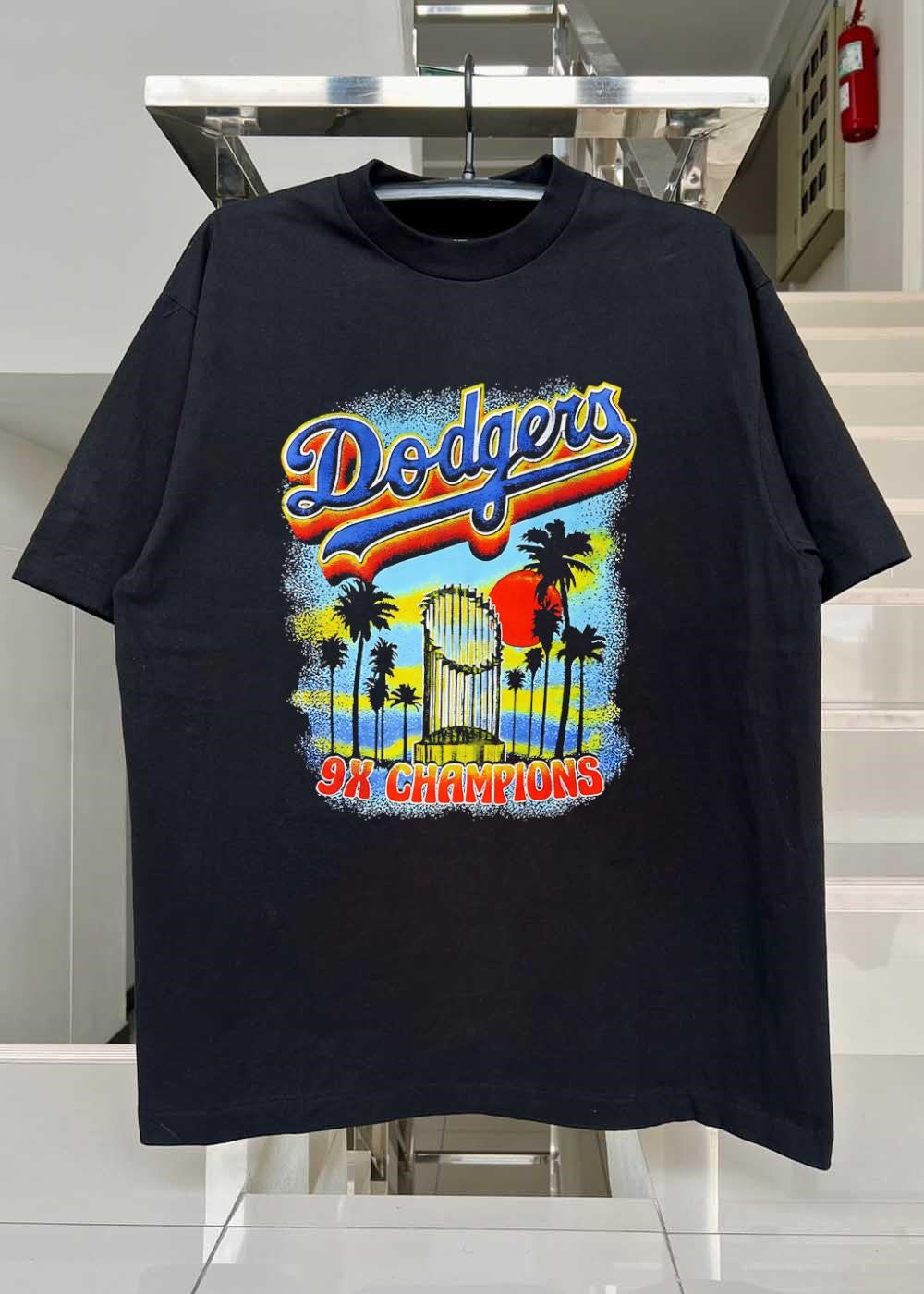 Los Angeles Dodgers 9x Champions Sunset Palm Tree shirt