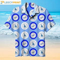 Los Angeles Dodgers All Over Print Logo Hawaiian Shirt, LA Dodgers Hawaiian Shirt