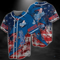 Los Angeles Dodgers Baseball Jersey Shirt Us Flag American La Dodgers 2024 All Over Printed Uniform Shirts Mlb Shop Gift For Shohei Ohtani Fans