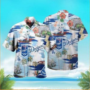 Los Angeles Dodgers Baseball Sports Logo Dodgers Hawaii Shirt, LA Dodgers Hawaiian Shirt