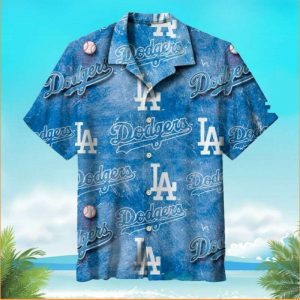 Los Angeles Dodgers Blue Dream Dodgers Hawaiian Shirt, LA Dodgers Hawaiian Shirt