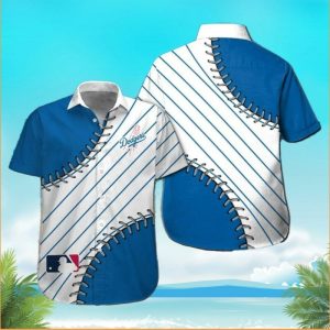 Los Angeles Dodgers Button Up Tropical Aloha Dodgers Hawaiian Shirt, LA Dodgers Hawaiian Shirt