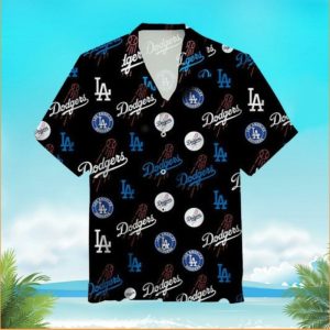Los Angeles Dodgers Logo Hawaiian Shirt Aloha Beach, LA Dodgers Hawaiian Shirt