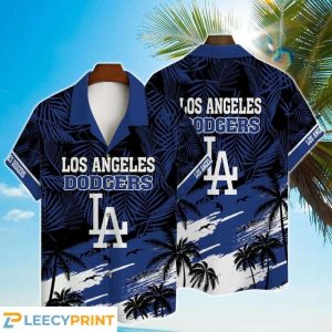 Los Angeles Dodgers Major League Baseball 3D Print Hawaiian Shirt, LA Dodgers Hawaiian Shirt