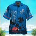 Los Angeles Dodgers Sunset Vintage Hawaiian Shirt MLB, LA Dodgers Hawaiian Shirt