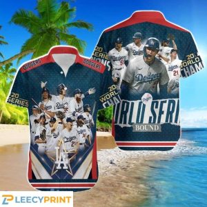 Los Angeles Dodgers Yearbook Hawaiian Shirt, LA Dodgers Hawaiian Shirt
