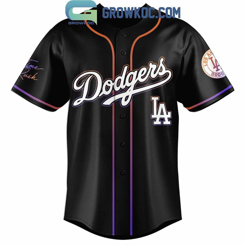 Los Angeles Dodgers x Big Time Rush Tour 2025 Baseball Jersey