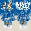 Los Angeles Dodgers x Bluey and Bingo Baseball Jersey